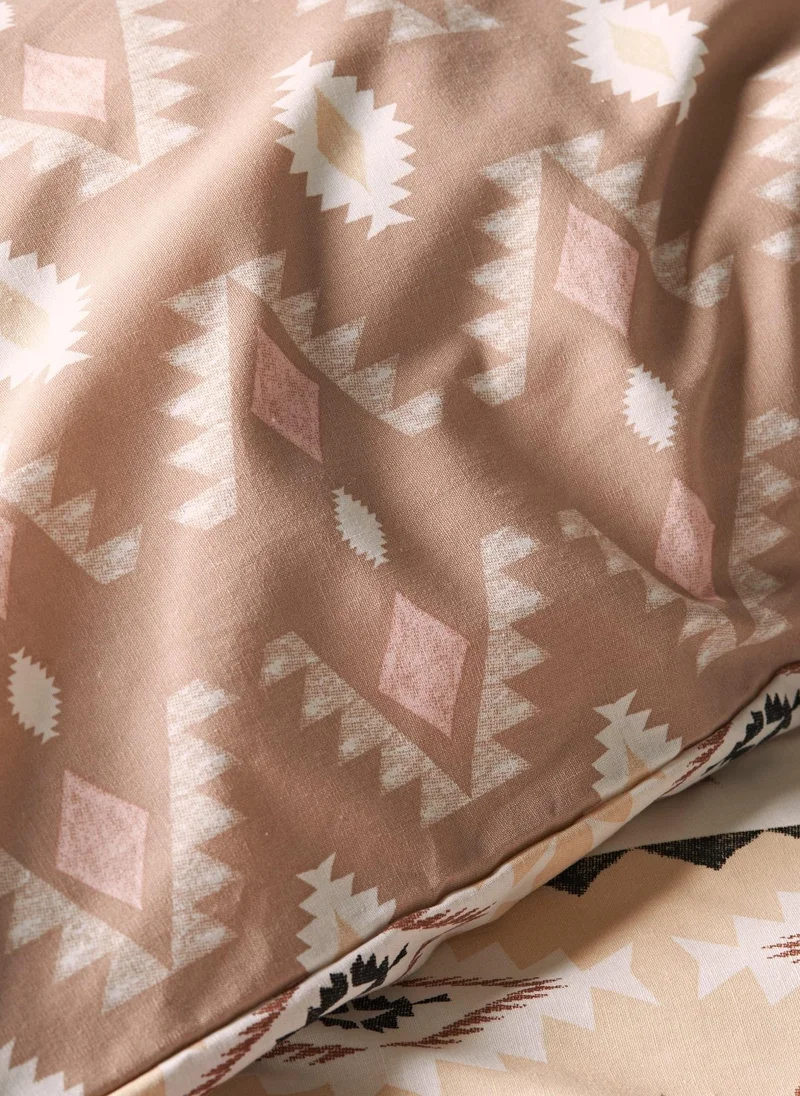 ماتلان طقم لحاف وردي أزتيكي